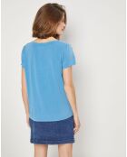 T-Shirt Psychic bleu